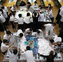 Upper house election in Japan