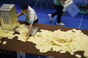 Upper house election in Japan