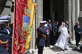 Pope Leo Xiv Presides Over A Mass - Albano