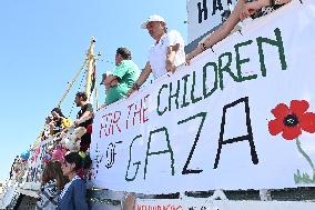 Freedom Flotilla Coalition ship Handala departs for Gaza - Gallipoli