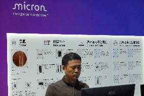 Micron Booth at 3rd CISCE in Beijing