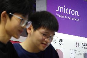 Micron Booth at 3rd CISCE in Beijing