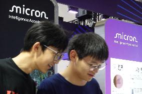 Micron Booth at 3rd CISCE in Beijing