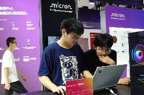 Micron Booth at 3rd CISCE in Beijing