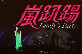 Taiwanese Singer Landy Wen's Concert in Taipei