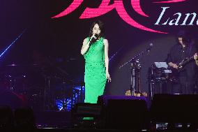 Taiwanese Singer Landy Wen's Concert in Taipei