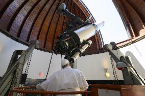 Pope Leo XIV Visits Vatican’s Astronomical Observatory - Ital