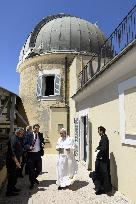 Pope Leo XIV Visits Vatican’s Astronomical Observatory - Ital