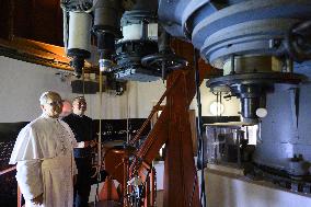 Pope Leo XIV Visits Vatican’s Astronomical Observatory - Ital