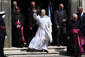 Pope Leo XIV Leads Holy Mass at the Cathedral of Albano - Italy