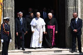 Pope Leo XIV Leads Holy Mass at the Cathedral of Albano - Italy