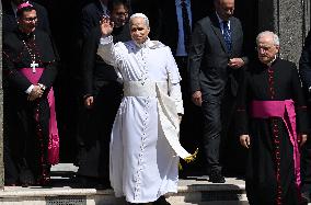 Pope Leo XIV Leads Holy Mass at the Cathedral of Albano - Italy