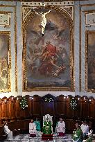 Pope Leo XIV Leads Holy Mass at the Cathedral of Albano - Italy
