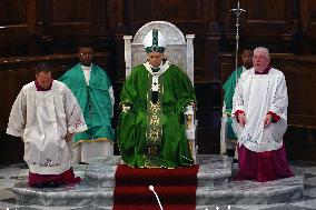 Pope Leo XIV Leads Holy Mass at the Cathedral of Albano - Italy