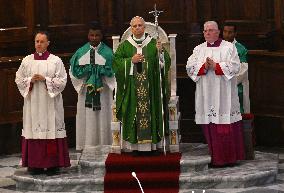 Pope Leo XIV Leads Holy Mass at the Cathedral of Albano - Italy
