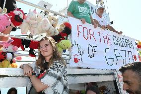 Freedom Flotilla Coalition ship Handala departs for Gaza - Gallipoli