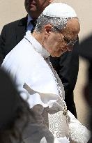 Pope Leo XIV Leads The Angelus Prayer - Castel Gandolfo