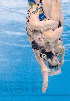 World Aquatics Championships - Team Free Final Of Artistic Swimming - Singapore
