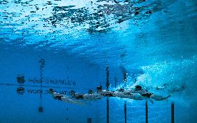 World Aquatics Championships - Team Free Final Of Artistic Swimming - Singapore