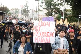 Second Demonstration Against Gentrification - Mexico City