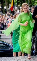 Belgian Royal Family Attends National Day Te Deum Mass - Brussels