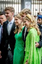 Belgian Royal Family Attends National Day Te Deum Mass - Brussels