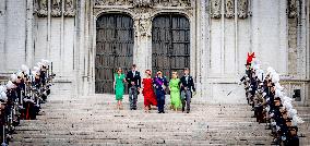 Belgian Royal Family Attends National Day Te Deum Mass - Brussels