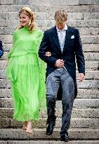 Belgian Royal Family Attends National Day Te Deum Mass - Brussels