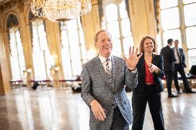 Rachida Dati At Signing Ceremony To Create Notre Dame Cathedral Digital Twin - Paris