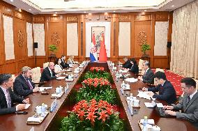 Wang Yi Hosts Talks with Croatian FM in Beijing - China