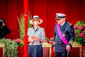 Belgian Royals Attend National Day Parade in Brussels - Belgium