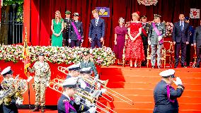 Belgian Royals Attend National Day Parade in Brussels - Belgium