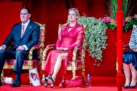 Belgian Royals Attend National Day Parade in Brussels - Belgium