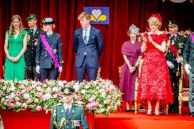 Belgian Royals Attend National Day Parade in Brussels - Belgium