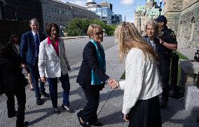 Meeting With PM Mark Carney At Parlement Hill - Canada
