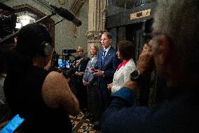 Meeting With PM Mark Carney At Parlement Hill - Canada