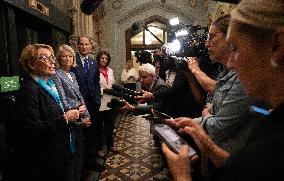 Meeting With PM Mark Carney At Parlement Hill - Canada