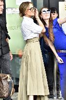 Jennifer Lopez Arrives In Pisa - Italy