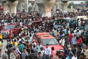 Air Force Training Jet Crash On School Campus - Dhaka