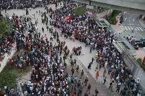 Air Force Training Jet Crash On School Campus - Dhaka