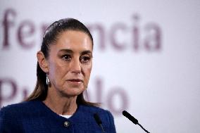 President Claudia Sheinbaum Holds Briefing - Mexico