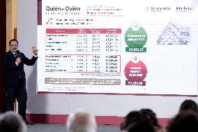 President Claudia Sheinbaum Holds Briefing - Mexico
