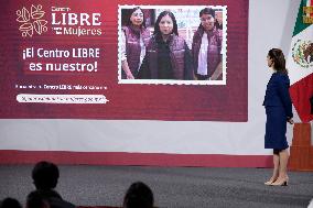 President Claudia Sheinbaum Holds Briefing - Mexico