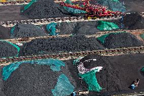 Yangtze River Wharf Coal Storage Yard