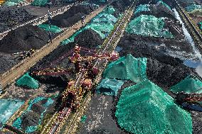 Yangtze River Wharf Coal Storage Yard