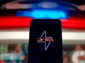 Illustration Tesla Supercharger Diner