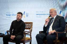 President of Ukraine Meets with Minister for Europe and Foreign Affairs of France - Kiyv