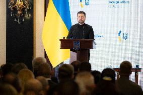 President of Ukraine Meets with Minister for Europe and Foreign Affairs of France - Kiyv