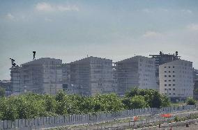 Work progresses on the Olympic Village - Milan