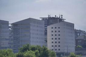 Work progresses on the Olympic Village - Milan